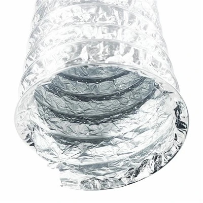 Tube de papier d'aluminium silencieux